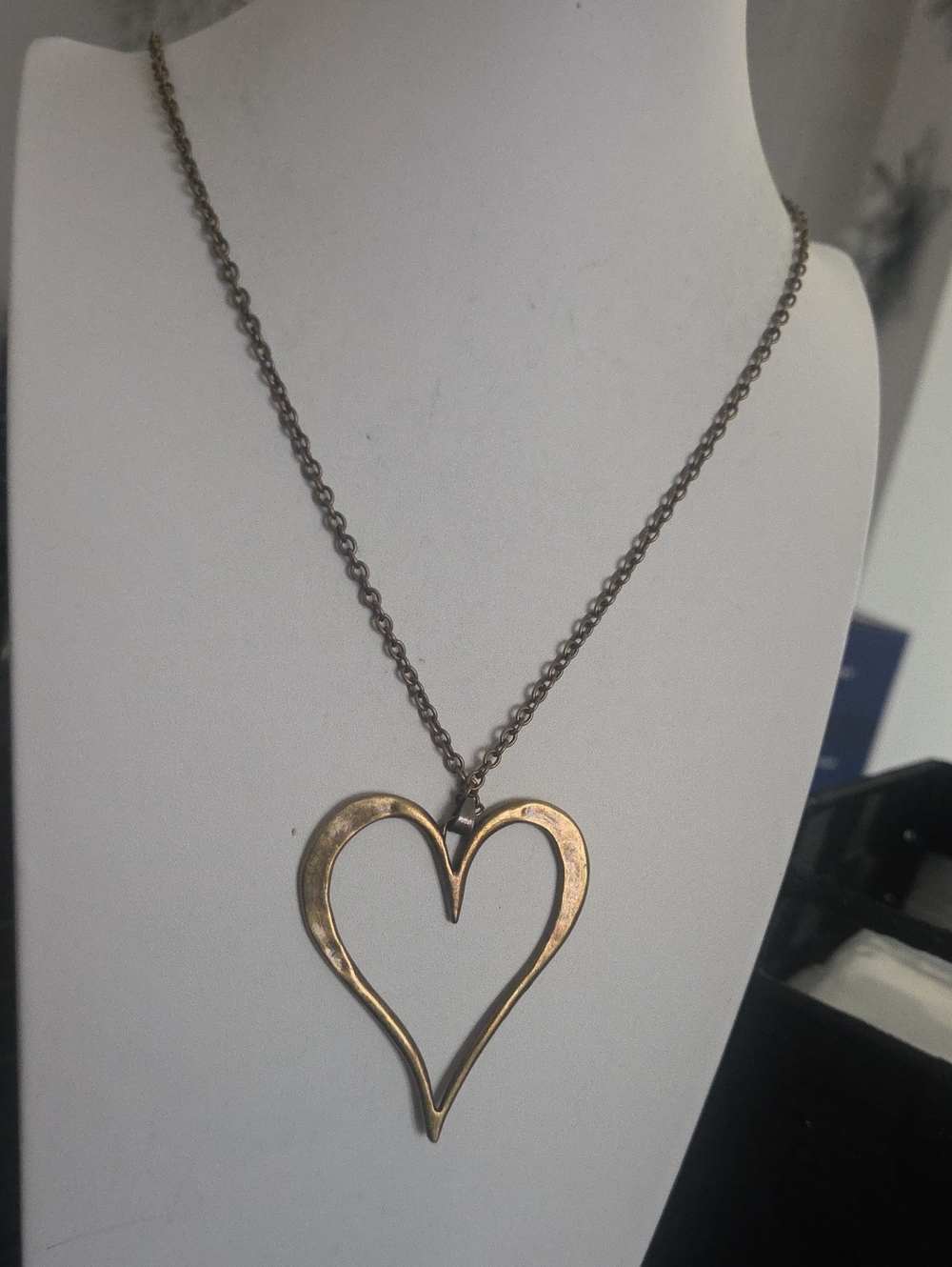 Paparazzi  Brass Heart Necklace  NWT